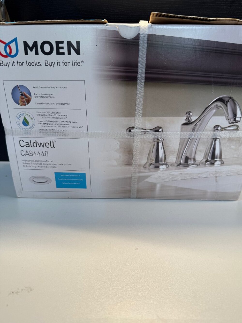 NIB Moen CA84440 Widespread Bathroom Faucet